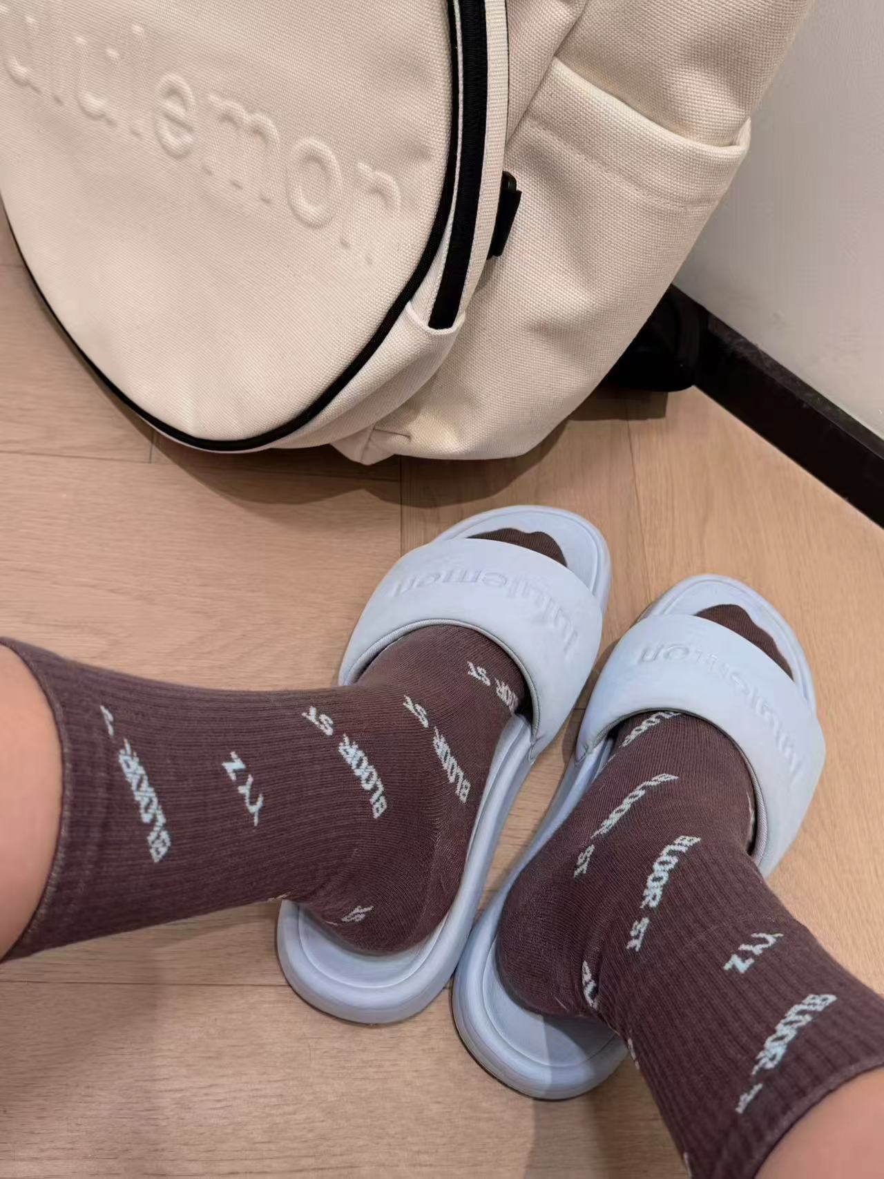 Bloor St. All-Over Print Crew Socks - Richie Richie YYZ