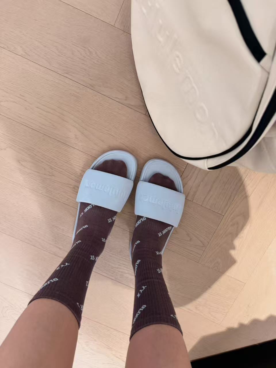 Bloor St. All-Over Print Crew Socks - Richie Richie YYZ